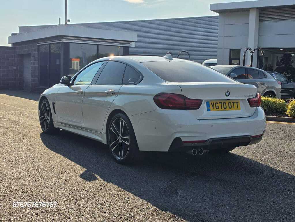 BMW 4 Series Gran Coupe 420D 190 M Sport Professional Media White #4