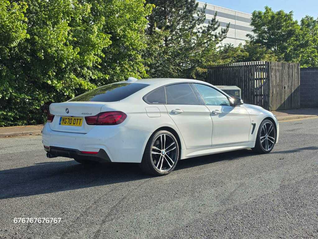 BMW 4 Series Gran Coupe 420D 190 M Sport Professional Media White #6