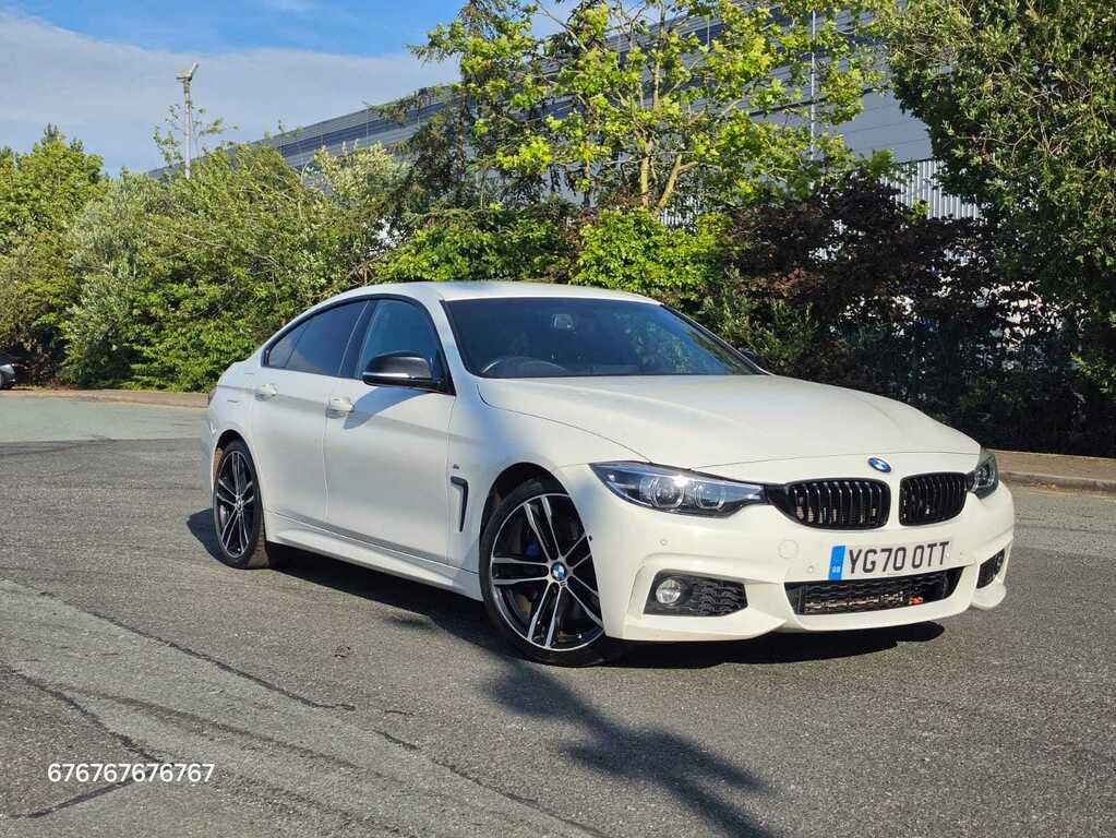BMW 4 Series Gran Coupe 420D 190 M Sport Professional Media White