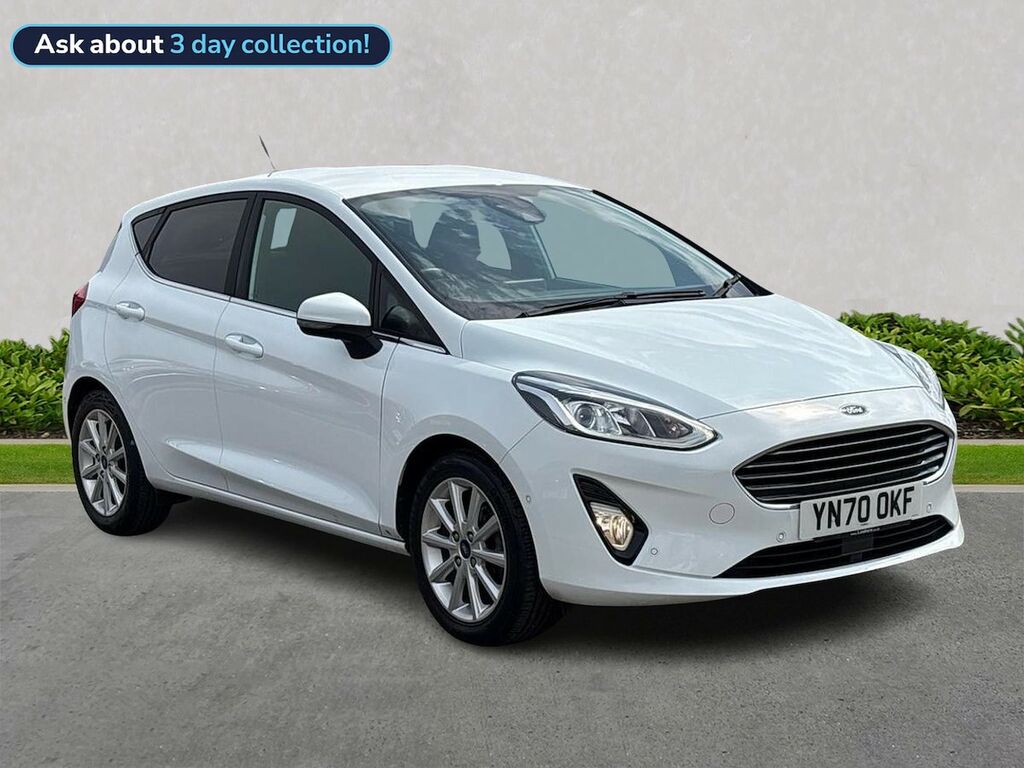 Ford Fiesta 1.0T Ecoboost Titanium Hatchback White