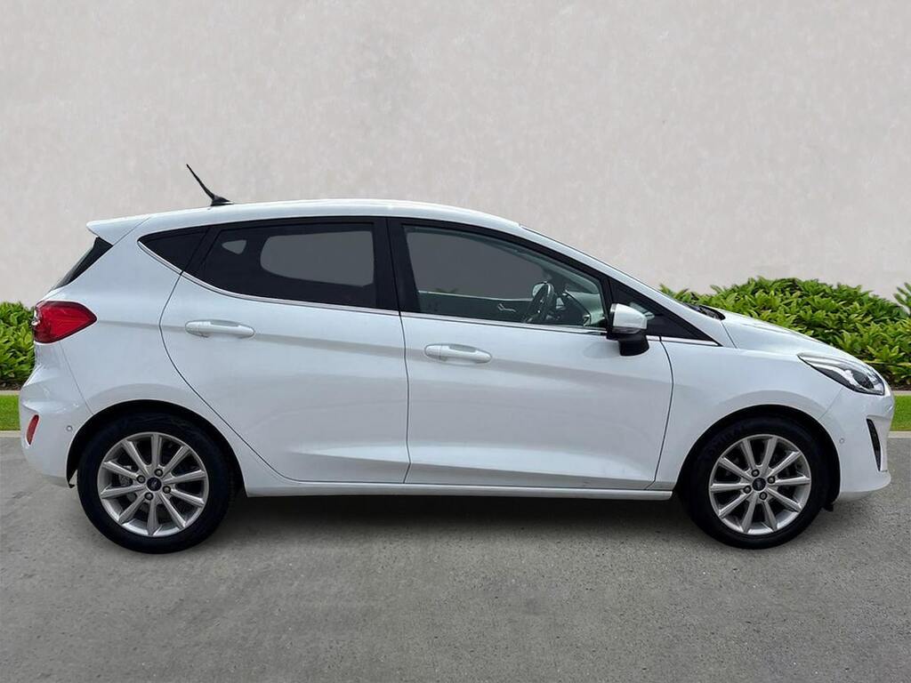 Ford Fiesta 1.0T Ecoboost Titanium Hatchback White #3