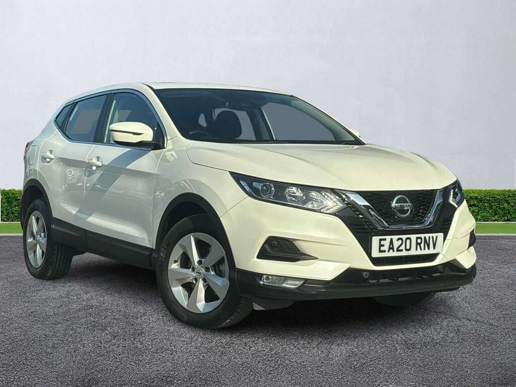 Nissan Qashqai 1.3 Dig-t 160 Acenta Premium Dct White