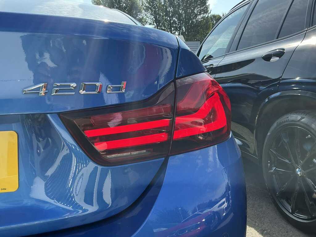 BMW 4 Series Gran Coupe 420D 190 Xdrive M Sport Prof Media Blue #6