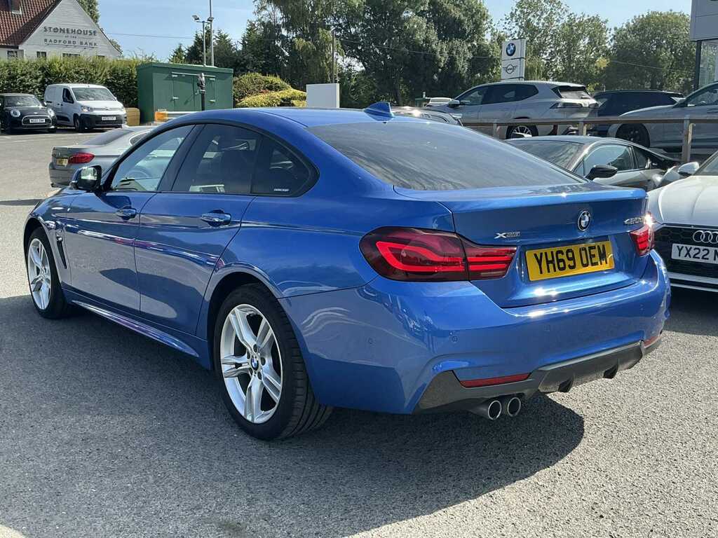 BMW 4 Series Gran Coupe 420D 190 Xdrive M Sport Prof Media Blue #2