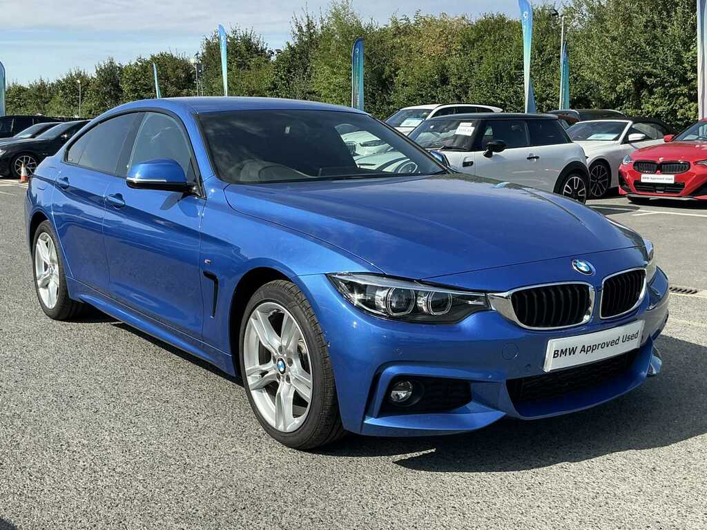 BMW 4 Series 420D 190 Xdrive M Sport Prof Media Blue
