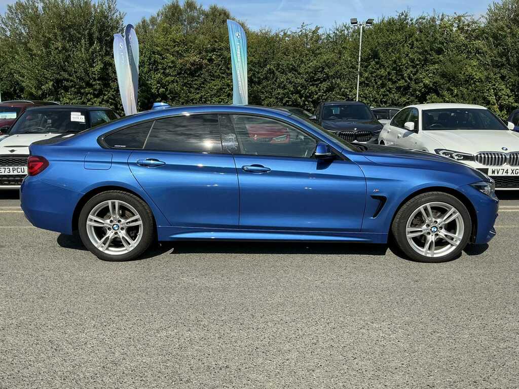 BMW 4 Series Gran Coupe 420D 190 Xdrive M Sport Prof Media Blue #3