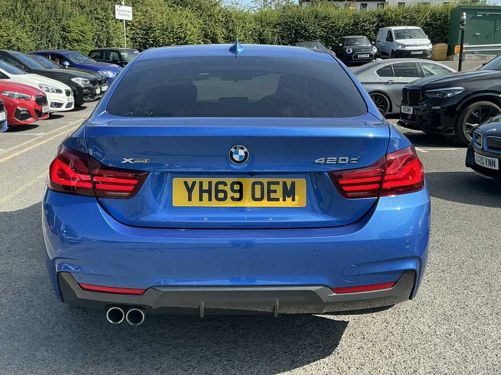 BMW 4 Series Gran Coupe 420D 190 Xdrive M Sport Prof Media Blue #4