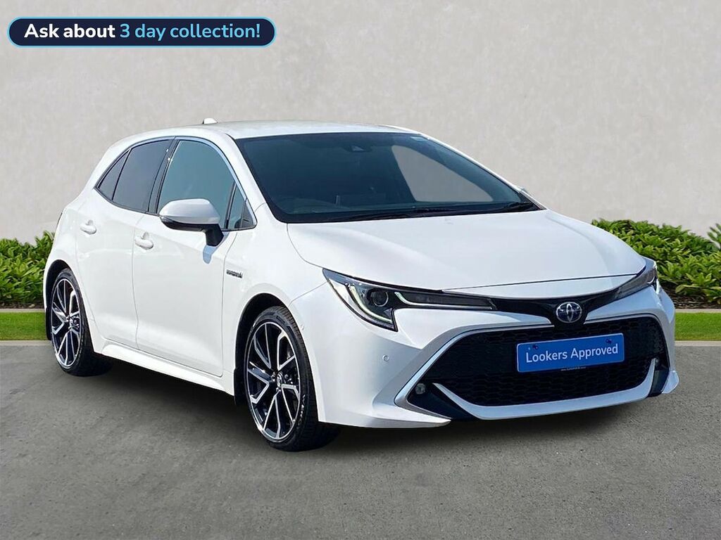 Toyota Corolla 2.0 Vvt-h Excel Hatchback Hybrid Cvt Eu White