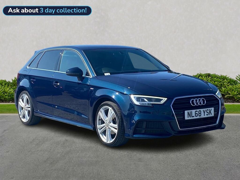 Audi A3 1.0 Tfsi 30 S Line Sportback Eur Blue