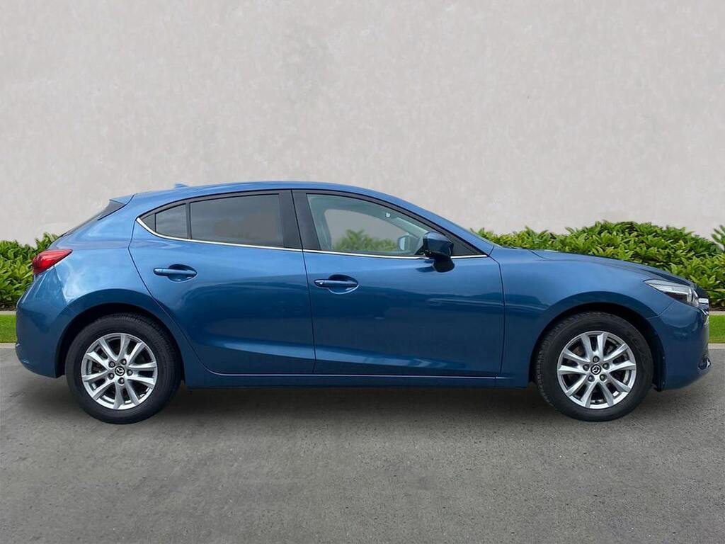 Mazda 3 2.0 Skyactiv-g Se-l Nav Hatchback Manua NG67DSE Blue #2