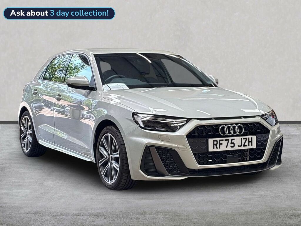 Audi A1 1.0 Tfsi 30 S Line Sportback S Tronic E Silver