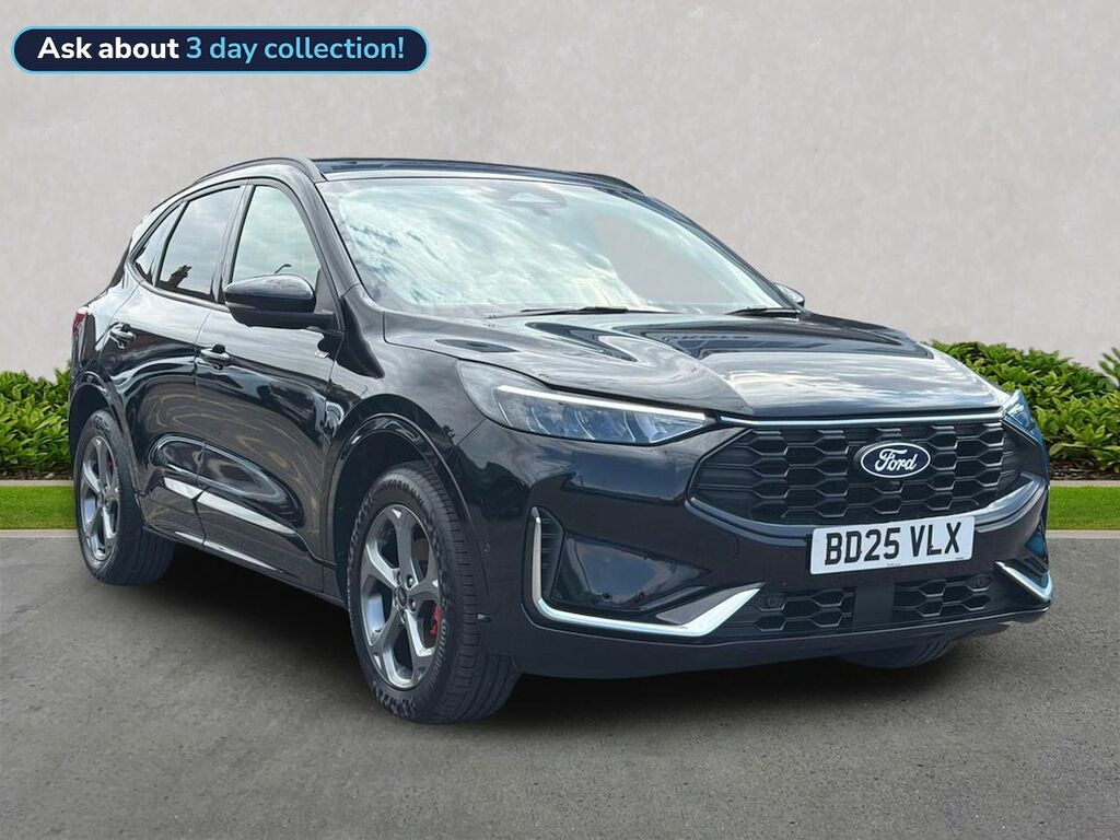 Ford Kuga 2.5 Duratec 14.4Kwh St-line Suv Plug-in Black