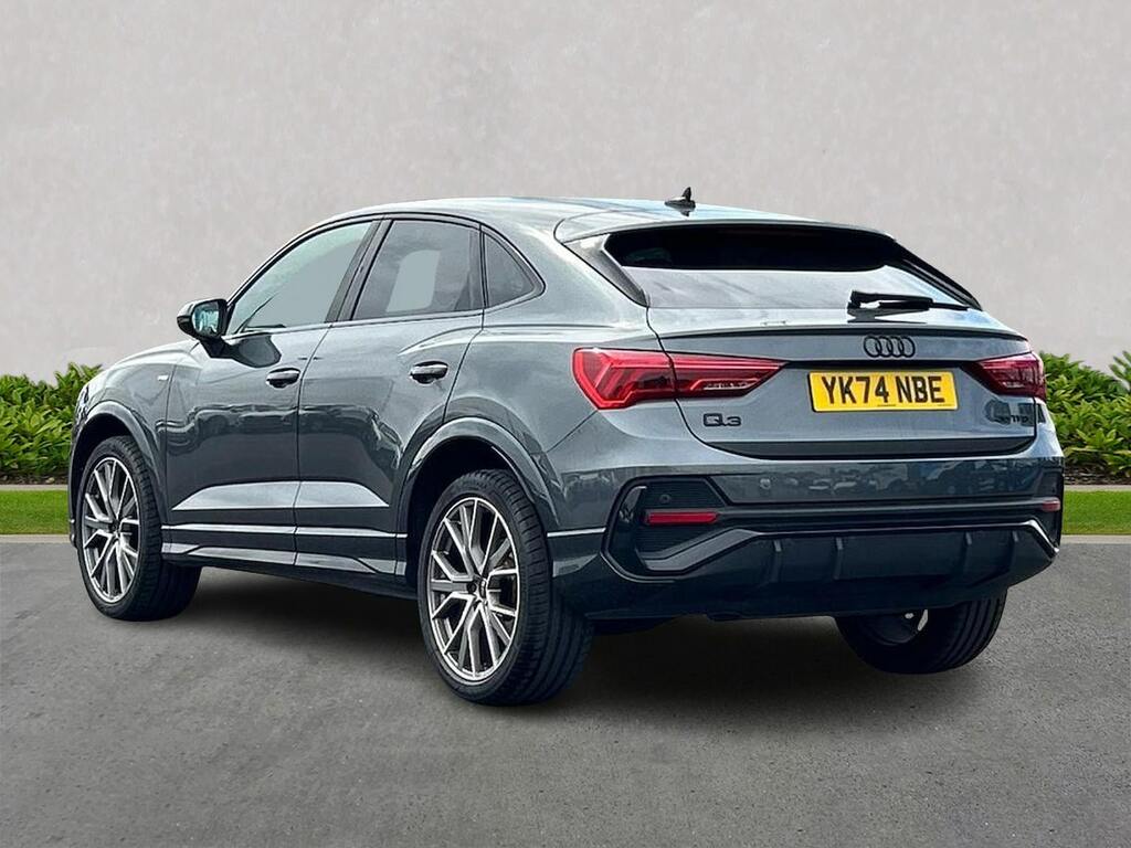 Audi Q3 1.5 Tfsi Cod 35 Black Edition Sportback YK74NBE Grey #2