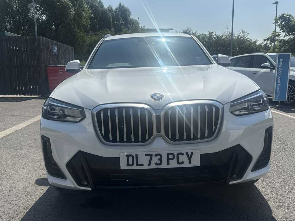 BMW X3 Xdrive20i Mht M Sport Step White #5