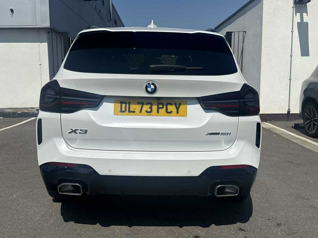 BMW X3 Xdrive20i Mht M Sport Step White #4