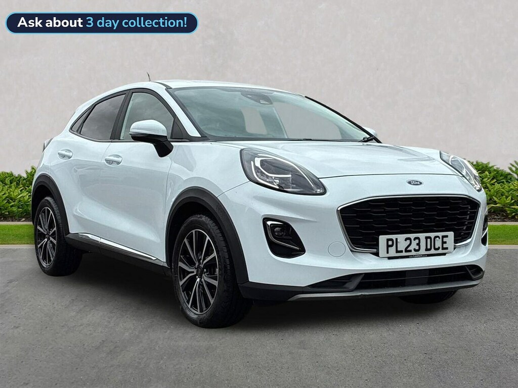 Ford Puma 1.0T Ecoboost Mhev Titanium Suv Hybrid White