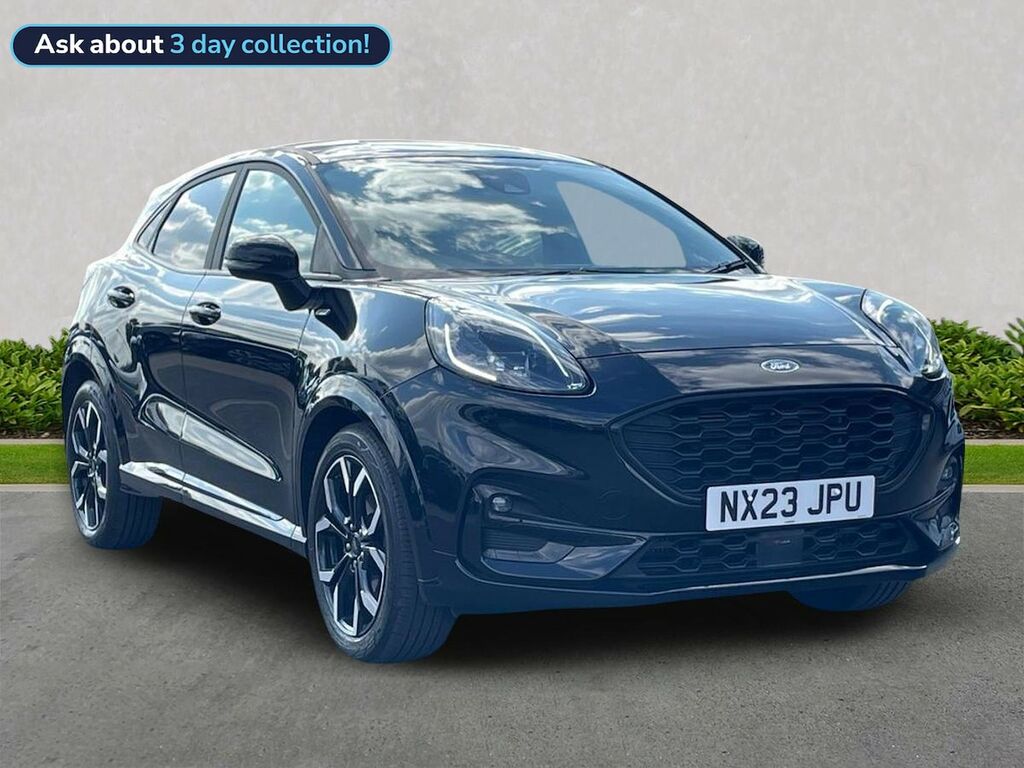 Ford Puma 1.0T Ecoboost Mhev St-line X Suv Hybrid Black