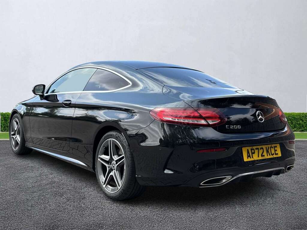 Mercedes-Benz C Class C200 Amg Line Edition 9G-tronic AP72KCE Black #2
