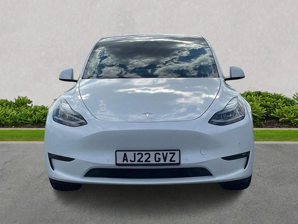 Tesla Model Y Dual Motor Long Range Suv 4Wde AJ22GVZ White #5