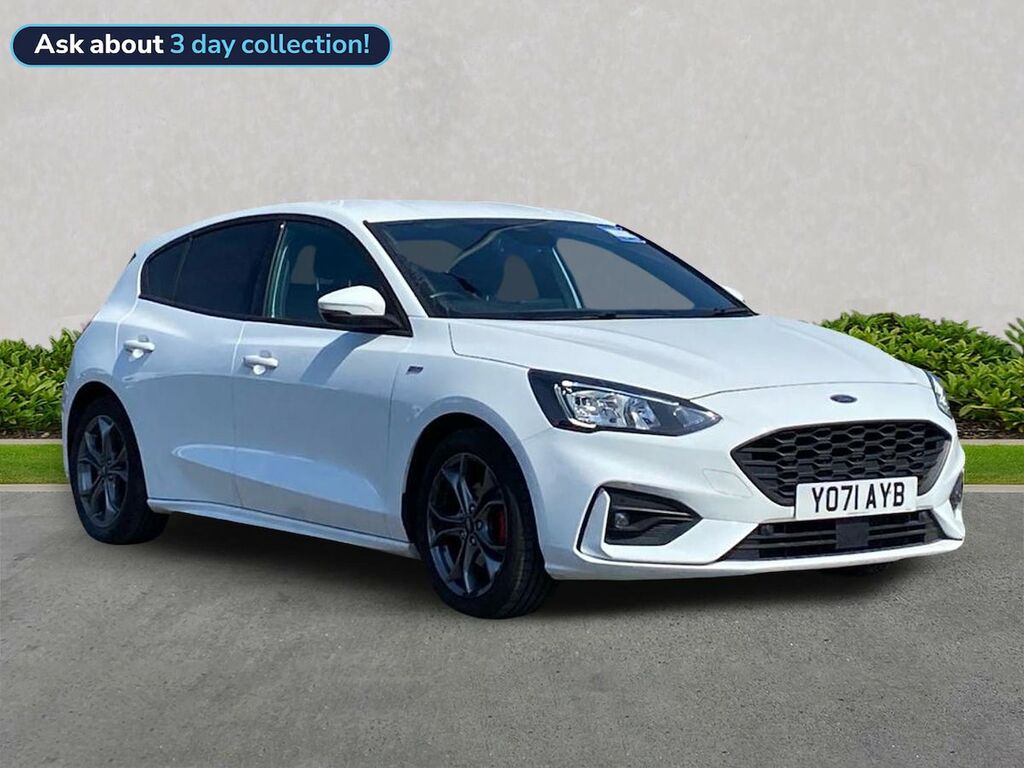 Ford Focus 1.0T Ecoboost St-line Edition Hatchback White