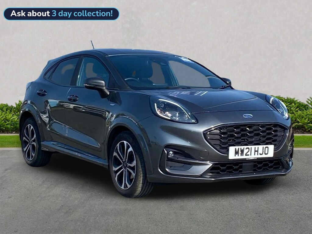 Ford Puma 1.0T Ecoboost Mhev St-line Suv E Grey