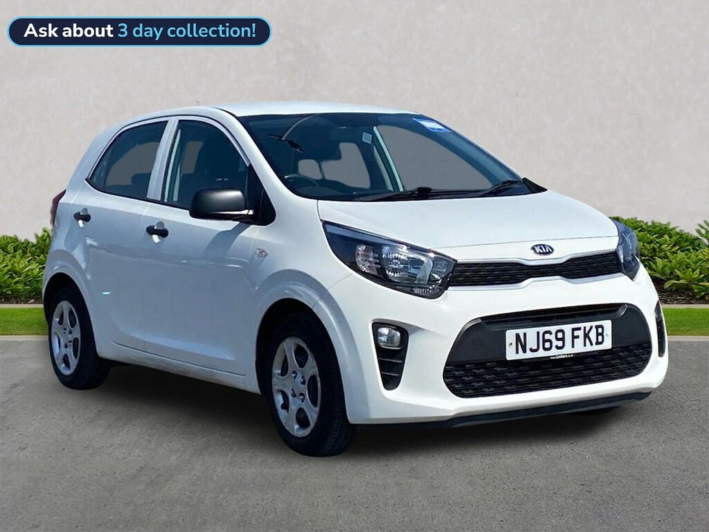 Kia Picanto 1.0 1 Hatchback Euro 6 66 Bhp White