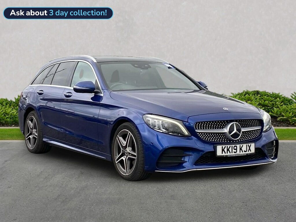 Mercedes-Benz C Class 1.5 C200 Mhev Eq Boost Amg Line Premium Plus Est Blue