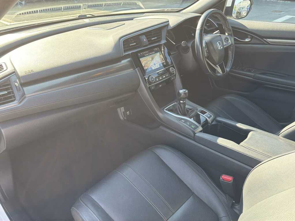 Honda Civic 1.0 Vtec Turbo Sport Line Euro 6 Ss - 2019 White #7