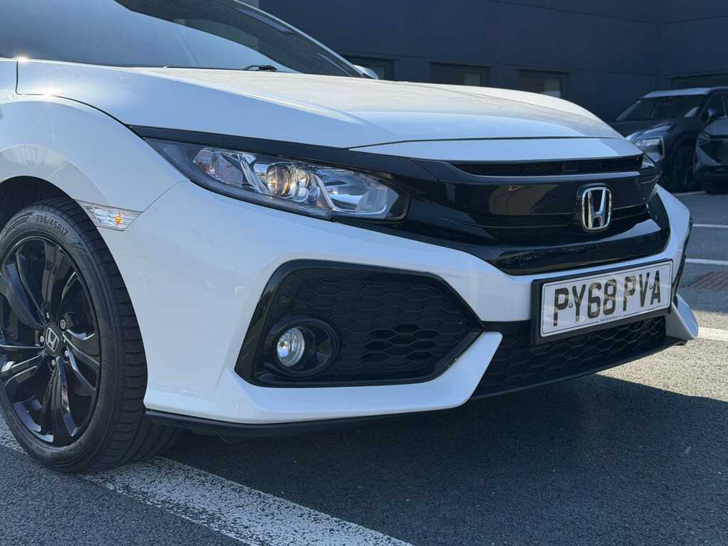 Honda Civic 1.0 Vtec Turbo Sport Line Euro 6 Ss - 2019 White #44