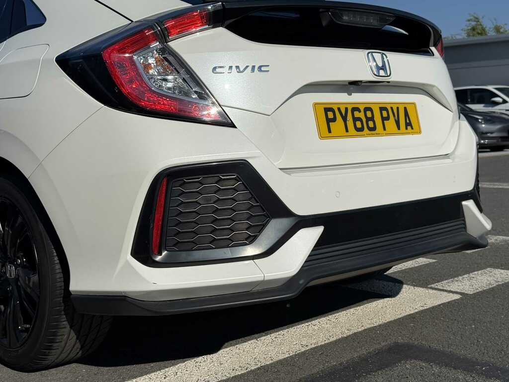 Honda Civic 1.0 Vtec Turbo Sport Line Euro 6 Ss - 2019 White #47