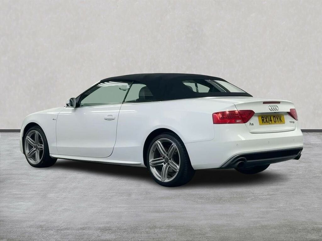 Audi A5 1.8 Tfsi S Line Special Edition Convertible Pe White #2