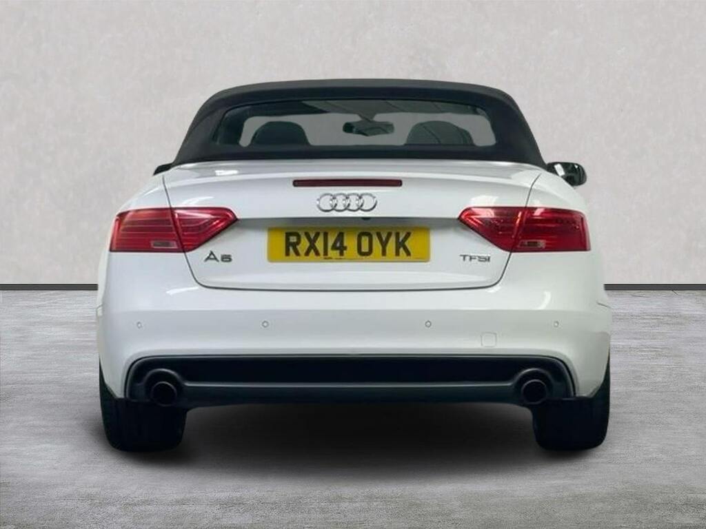 Audi A5 1.8 Tfsi S Line Special Edition Convertible Pe White #4
