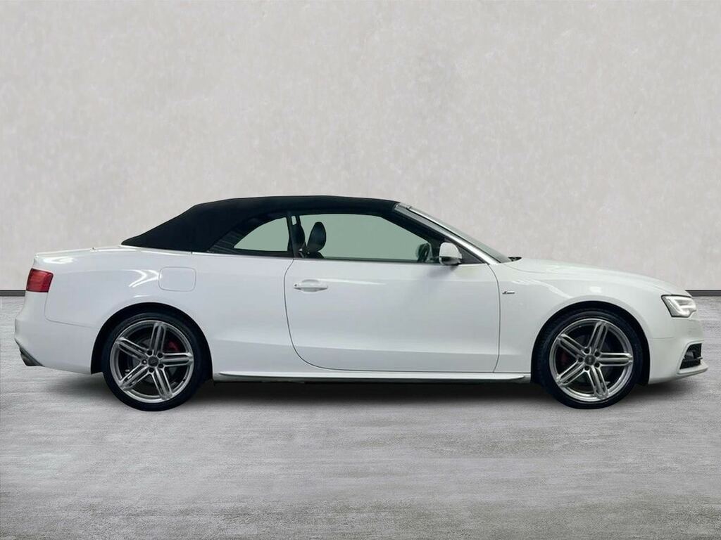 Audi A5 1.8 Tfsi S Line Special Edition Convertible Pe White #3