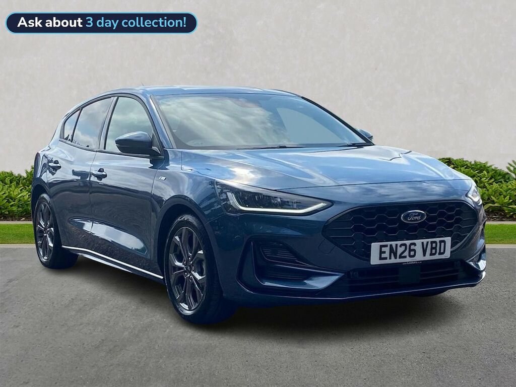 Ford Focus 1.0T Ecoboost Mhev St-line Hatchback Hy Blue