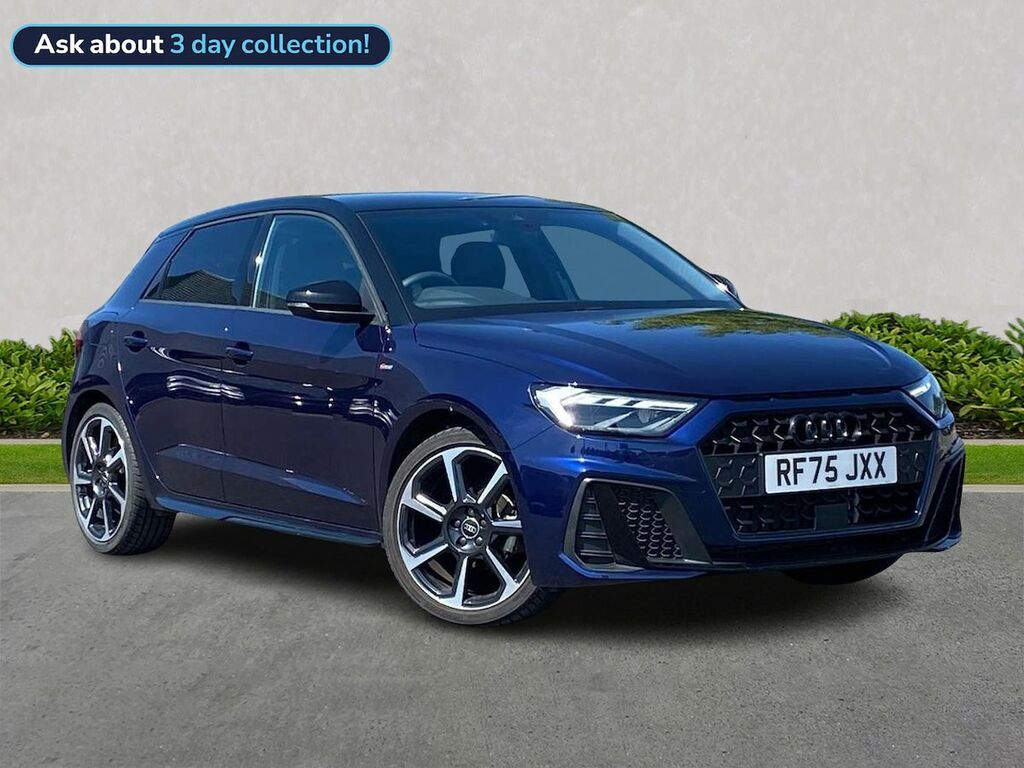 Audi A1 1.0 Tfsi 25 Black Edition Sportback Man Blue