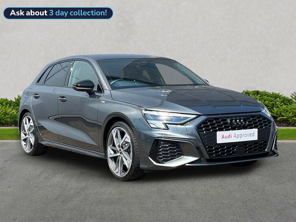 Audi A3 35 Tfsi Black Edition S Tronic Tech Pack Grey