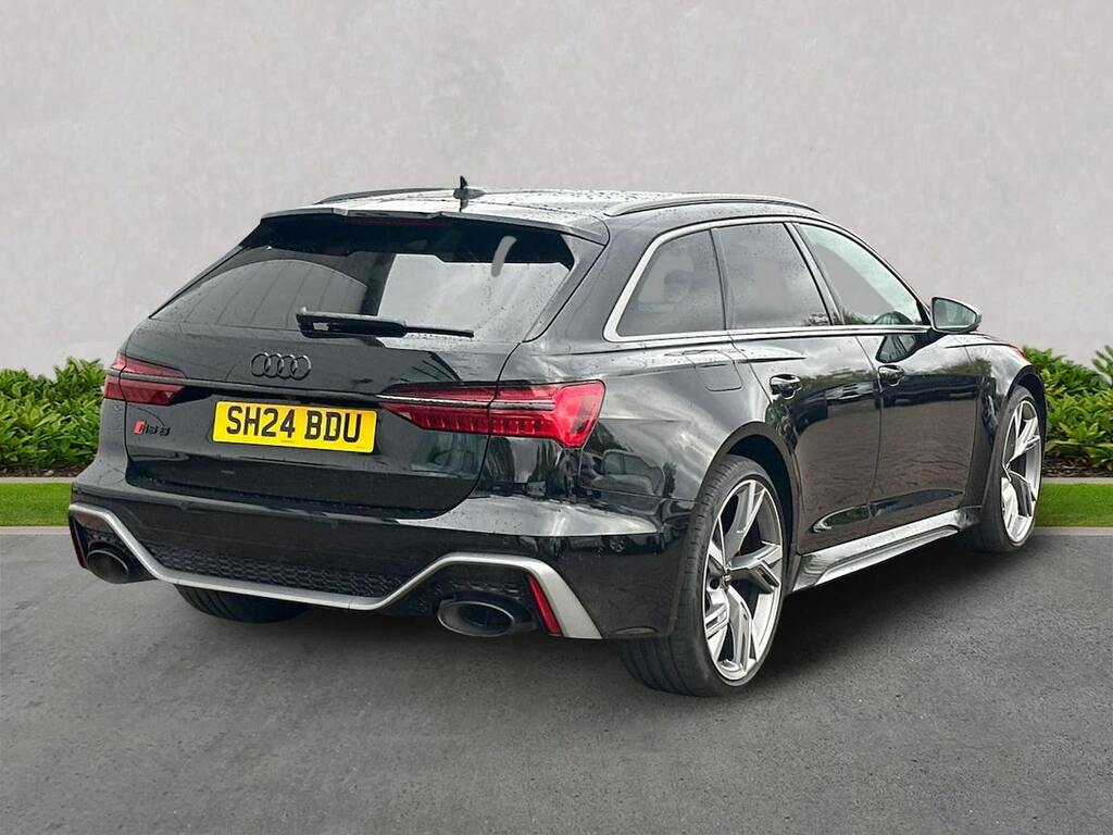 Audi RS6 Avant 4.0 Tfsi V8 Carbon Black Estate Tiptron Black #18