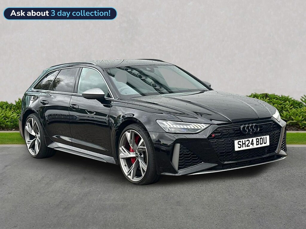 Audi RS6 Avant 4.0 Tfsi V8 Performance Estate Tiptroni Black