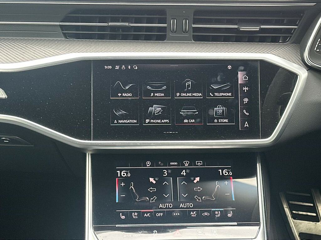 Audi RS6 Avant 4.0 Tfsi V8 Carbon Black Estate Tiptron Black #11