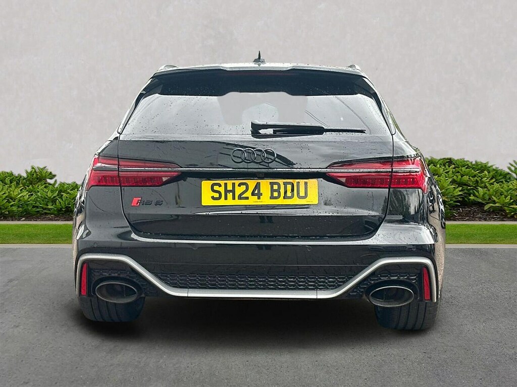 Audi RS6 Avant 4.0 Tfsi V8 Performance Estate Tiptroni Black #4