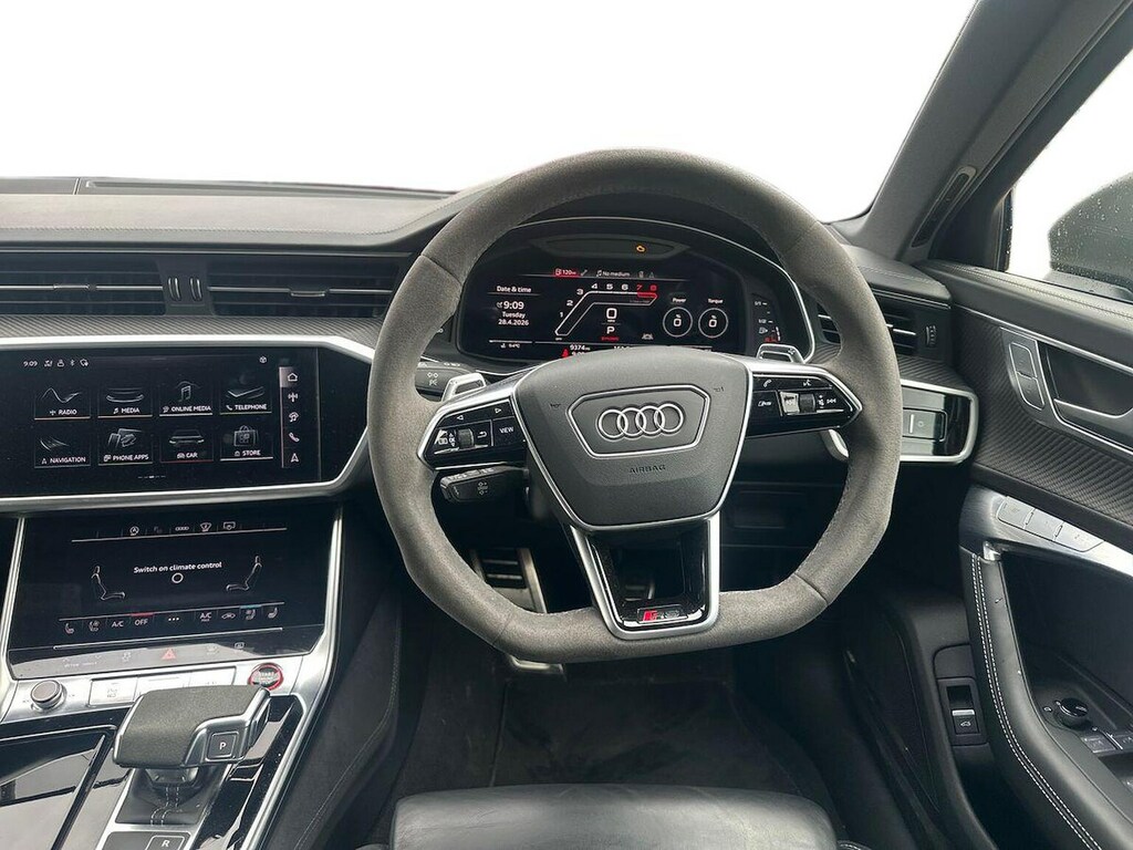 Audi RS6 Avant 4.0 Tfsi V8 Carbon Black Estate Tiptron Black #9