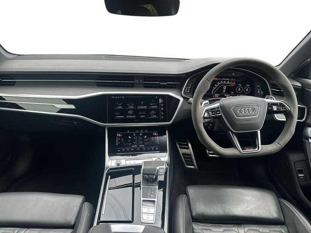 Audi RS6 Avant 4.0 Tfsi V8 Carbon Black Estate Tiptron Black #8