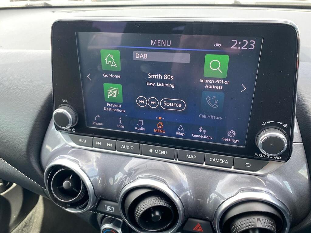Nissan Juke 1.6 N-connecta Suv Hybrid Euro 6 Silver #25