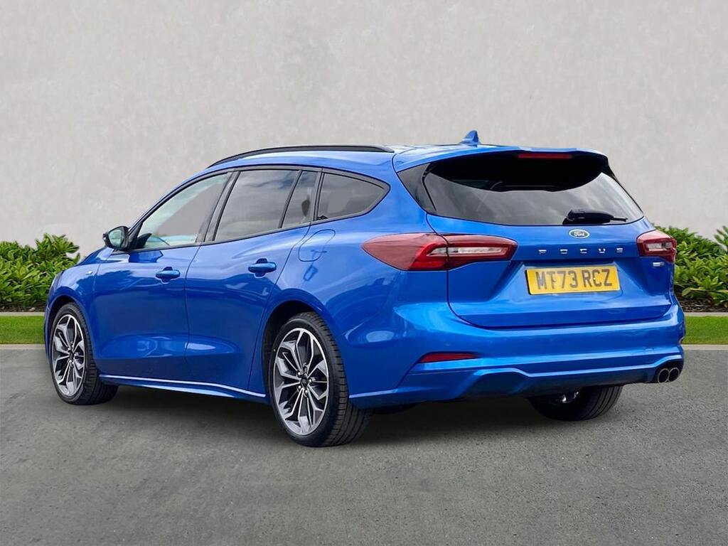 Ford Focus 1.0 Ecoboost Hybrid Mhev 155 St-line X MT73RCZ Blue #2