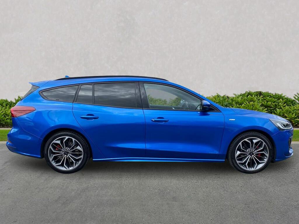 Ford Focus 1.0 Ecoboost Hybrid Mhev 155 St-line X MT73RCZ Blue #3