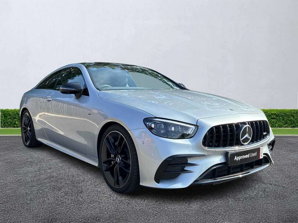 Mercedes-Benz E Class E53 4Matic Night Edition Premium Plus Coup Silver #1