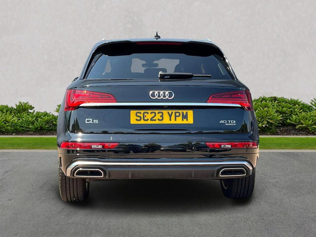 Audi Q5 2.0 Tdi 40 S Line Suv S Tronic Quattro SC23YPM Black #4