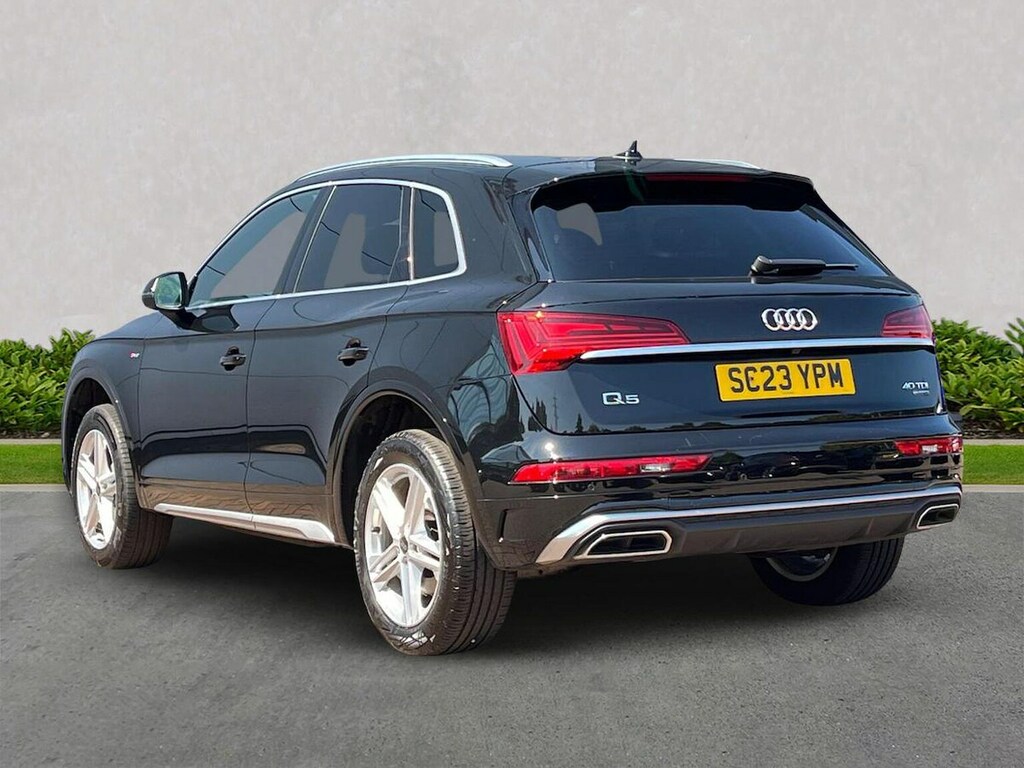 Audi Q5 2.0 Tdi 40 S Line Suv S Tronic Quattro SC23YPM Black #2