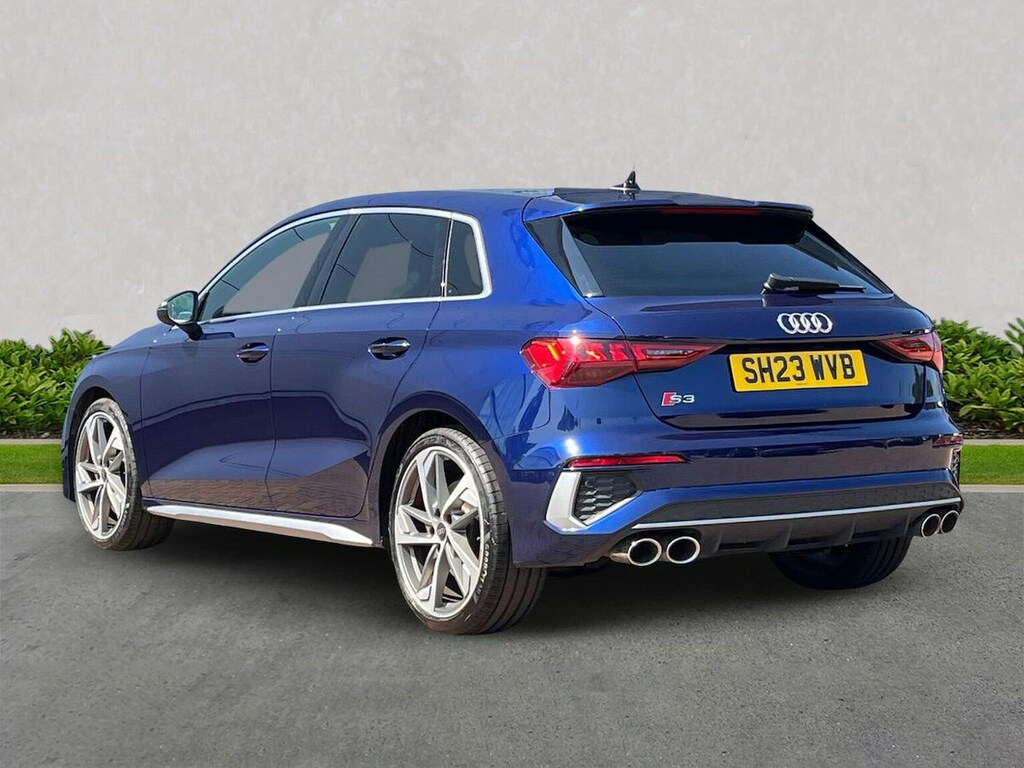 Audi A3 2.0 Tfsi Sportback S Tronic Quattro Eur SH23WVB Blue #2