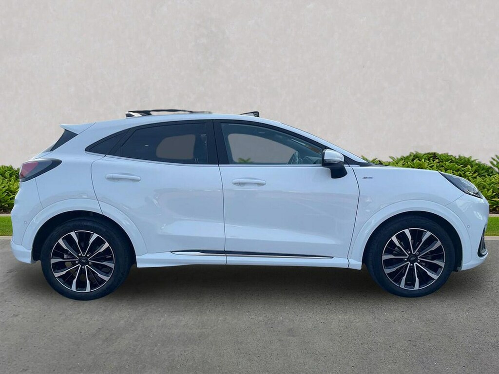 Ford Puma 1.0T Ecoboost Mhev St-line Vignale Suv White #3